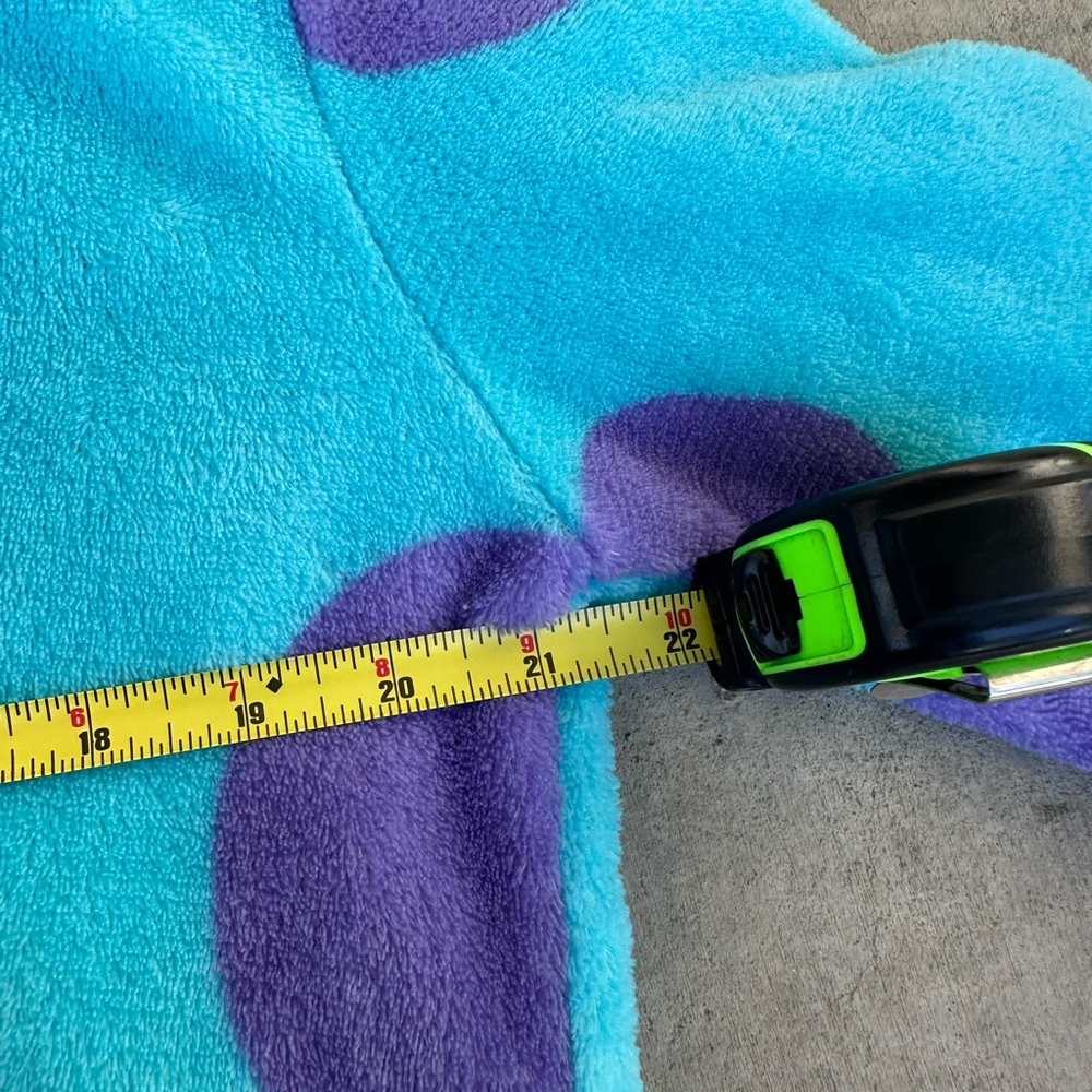 Disney Pixar Monsters Inc Sulley Fleece Onesie - Picture 11 of 11